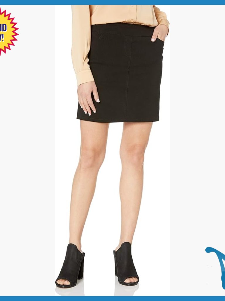 High Rise Tummy Control Skort With Pockets For Active Wear